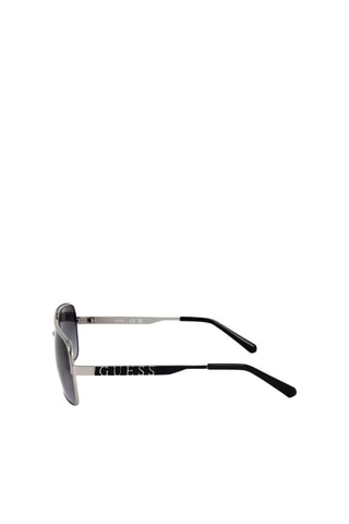 Lunettes de soleil homme - Catégorie 3 - Guess - Argenté, gris et noir