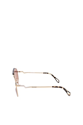 Lunettes de soleil femme - Catégorie 2 - Zadig & Voltaire - Doré, rose et rouge