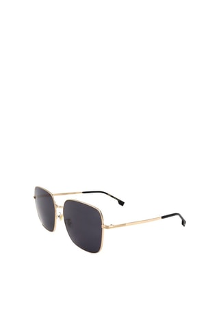 Lunettes de soleil femme - Catégorie 3 - Hugo Boss - Doré et gris