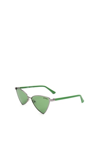 Lunettes de soleil femme - Catégorie 2 - Guess - Argenté et vert