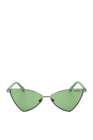 Lunettes de soleil femme - Catégorie 2 - Guess - Argenté et vert