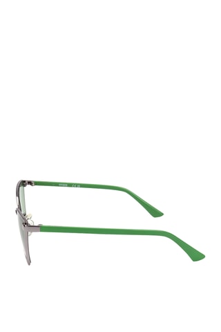 Lunettes de soleil femme - Catégorie 2 - Guess - Argenté et vert