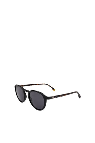 Lunettes de soleil homme - Catégorie 3 - Hugo Boss - Noir, jaune et marron