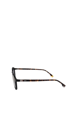 Lunettes de soleil homme - Catégorie 3 - Hugo Boss - Noir, jaune et marron