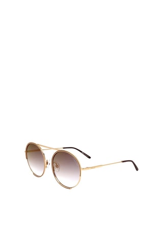 Lunettes de soleil femme - Catégorie 2 - Hickmann - Marron, violet et doré