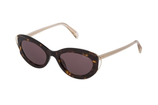 Lunettes de soleil femme - Catégorie 3 - Police - Marron