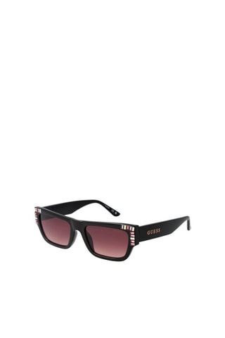 Lunettes de soleil femme - Catégorie 3 - Guess - Noir et doré