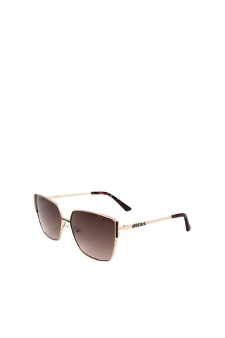 Lunettes de soleil femme - Catégorie 3 - Guess - Doré et marron