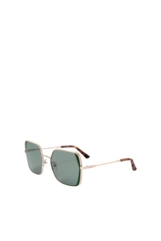 Lunettes de soleil femme - Catégorie 2 - Karl Lagerfeld - Vert, marron et doré