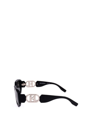 Lunettes de soleil femme - Catégorie 3 - Karl Lagerfeld - Noir et argenté