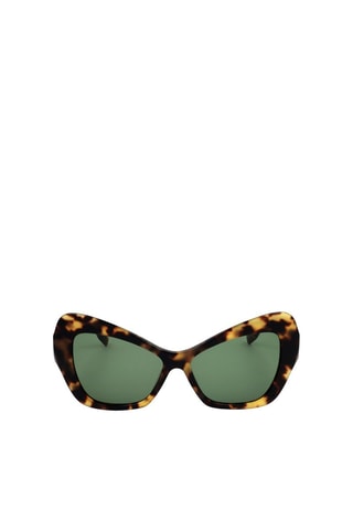 Lunettes de soleil femme - Catégorie 2 - Karl Lagerfeld - Doré, marron et vert
