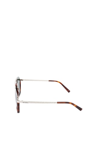 Lunettes de soleil homme - Catégorie 3 - Karl Lagerfeld - Vert, marron et argenté
