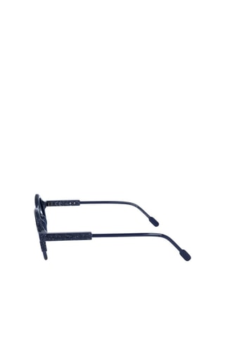 Lunettes de soleil mixte - Verres effet miroir - Catégorie 2 - Italia Independent - Noir et bleu
