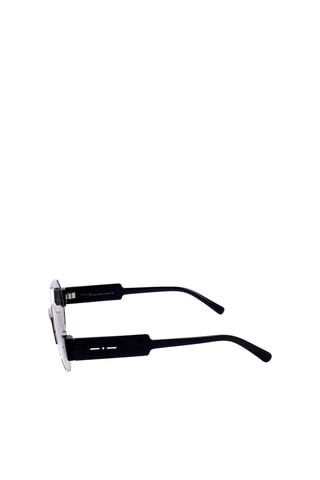 Lunettes de soleil mixte - Verres effet miroir - Catégorie 2 - Italia Independent - Noir et argenté
