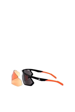 Lunettes de soleil homme - Catégorie 3 - Adidas Sport - Noir et orange