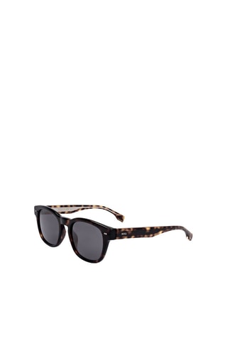 Lunettes de soleil homme - Catégorie 3 - Hugo Boss - Marron et gris