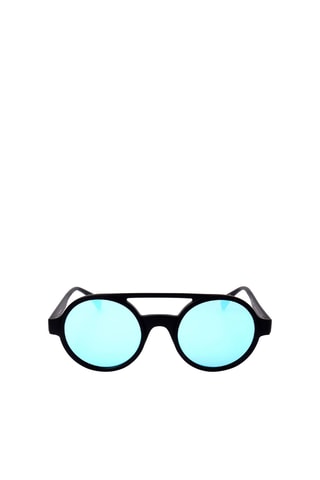 Lunettes de soleil mixte - Verres effet miroir - Catégorie 3 - Italia Independent - Noir