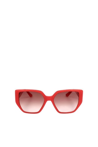 Lunettes de soleil femme - Catégorie 2 - Guess - Rouge et marron