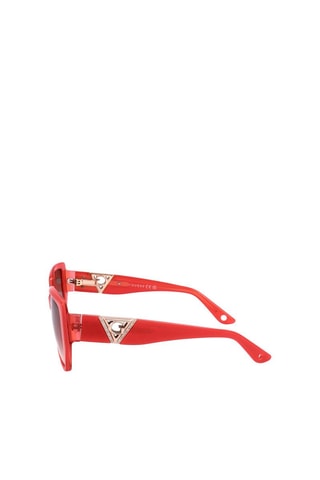 Lunettes de soleil femme - Catégorie 2 - Guess - Rouge et marron