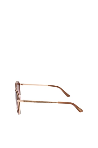 Lunettes de soleil femme - Catégorie 2 - Guess - Rouge, marron, rose et doré
