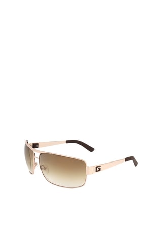 Lunettes de soleil femme - Catégorie 2 - Guess - Blanc et doré