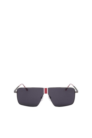 Lunettes de soleil homme - Catégorie 3 - Web - Gris et rouge