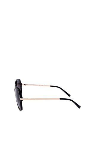 Lunettes de soleil femme - Catégorie 3 - Guess - Noir, doré et gris