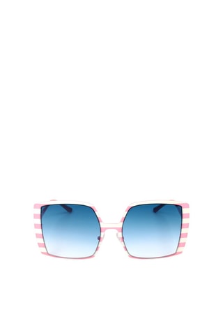 Lunettes de soleil femme - Catégorie 2 - Italia Independent - Blanc et rose