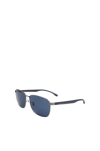 Lunettes de soleil homme - Catégorie 3 - Hugo Boss - Bleu et argenté