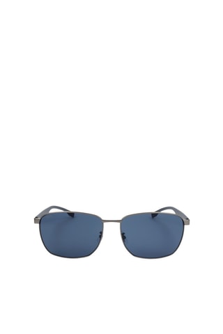 Lunettes de soleil homme - Catégorie 3 - Hugo Boss - Bleu et argenté