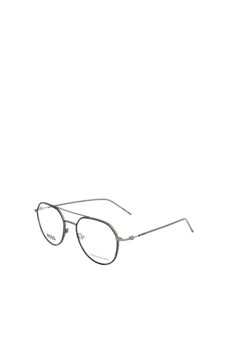 Lunettes de vue homme - Hugo Boss - Noir et argenté