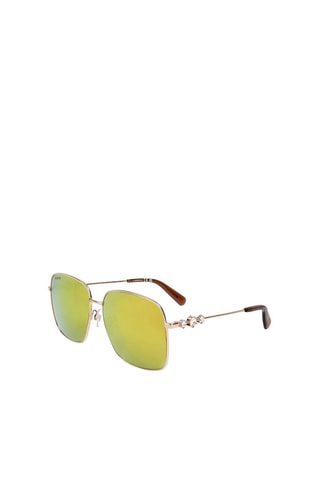 Lunettes de soleil femme - Catégorie 3 - Swarovski - Marron et doré