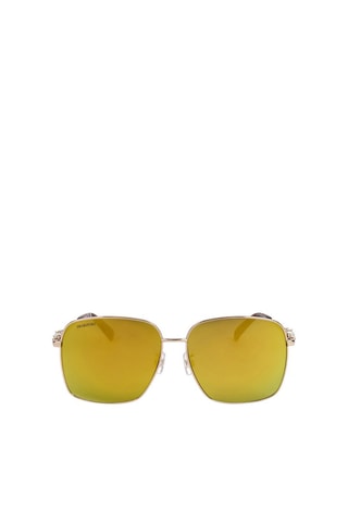Lunettes de soleil femme - Catégorie 3 - Swarovski - Marron et doré