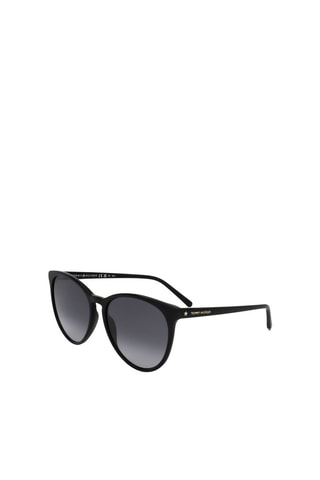 Lunettes de soleil femme - Catégorie 3 - Tommy Hilfiger - Noir et gris