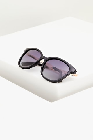 Lunettes de soleil polarisées femmes - Catégorie 3 - Noir - Doré, gris et noir