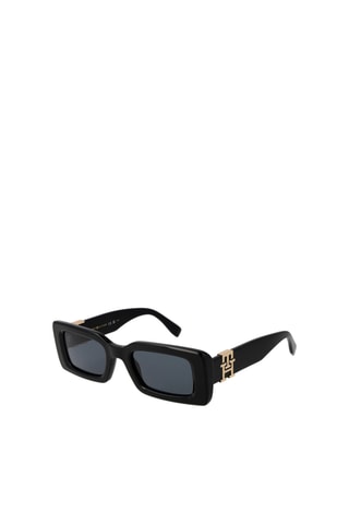 Lunettes de soleil femme - Catégorie 3 - Tommy Hilfiger - Noir et gris