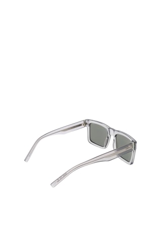 Lunettes de soleil homme - Verres effet miroir - Catégorie 3 - Hugo - Gris