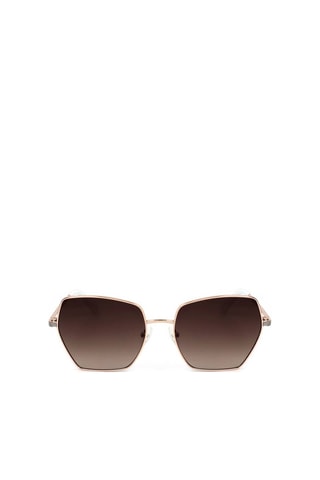 Lunettes de soleil femme - Catégorie 3 - Guess - Doré rose