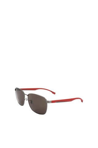 Lunettes de soleil homme - Catégorie 3 - Hugo Boss - Argenté et gris