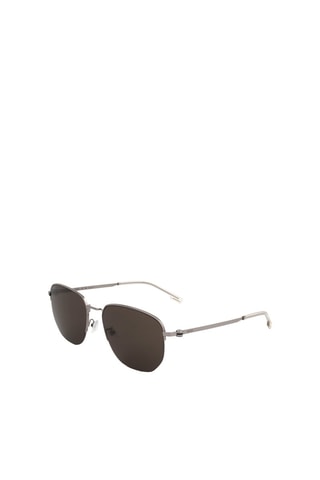 Lunettes de soleil homme - Catégorie 3 - Hugo Boss - Argenté et marron