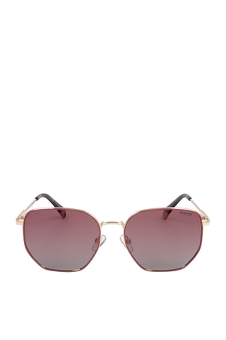 Lunettes de soleil polarisées homme - Catégorie 2 - Polaroid - Doré et rose