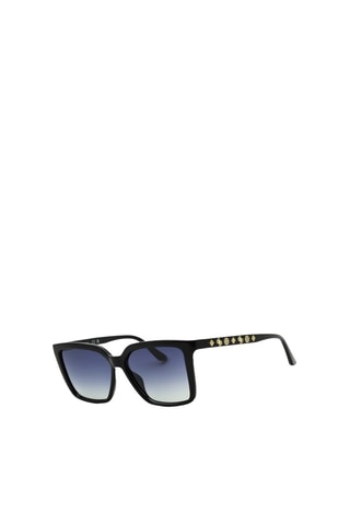 Lunettes de soleil femme - Catégorie 3 - Guess - Argenté et noir