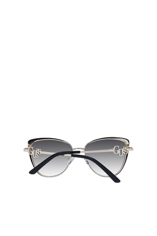 Lunettes de soleil femme - Catégorie 3 - Guess - Argenté et noir