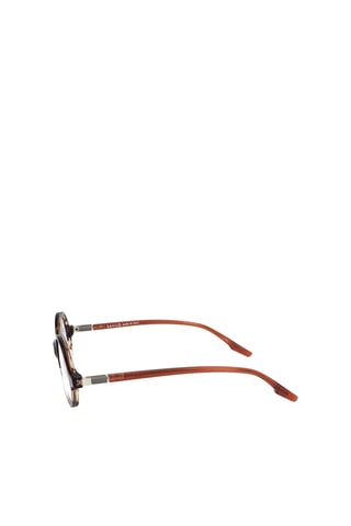 Lunettes de vue homme - Safilo - Beige, gris et marron