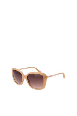 Lunettes de soleil femme - Catégorie 3 - Guess - Beige et rose
