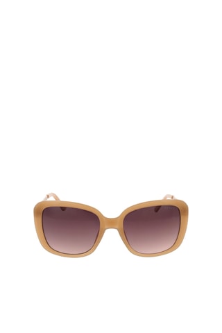 Lunettes de soleil femme - Catégorie 3 - Guess - Beige et rose