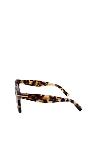 Lunettes de soleil femme - Catégorie 3 - Hugo Boss - Jaune et marron