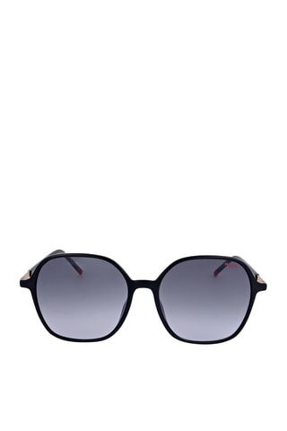 Lunettes de soleil femme - Catégorie 3 - Hugo - Noir, rouge, doré et gris