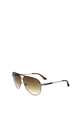 Lunettes de soleil homme - Catégorie 3 - Guess - Argenté et marron