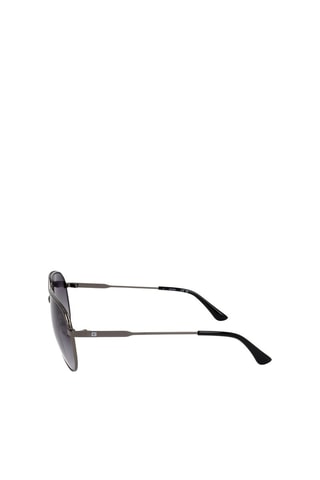 Lunettes de soleil homme - Catégorie 3 - Guess - Argenté, gris et noir